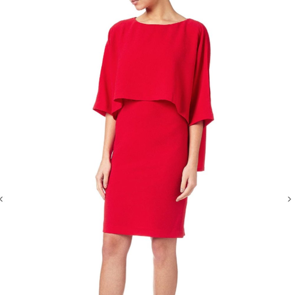 NWT Adrianna Papell draped Blouson Sheath Dress 8